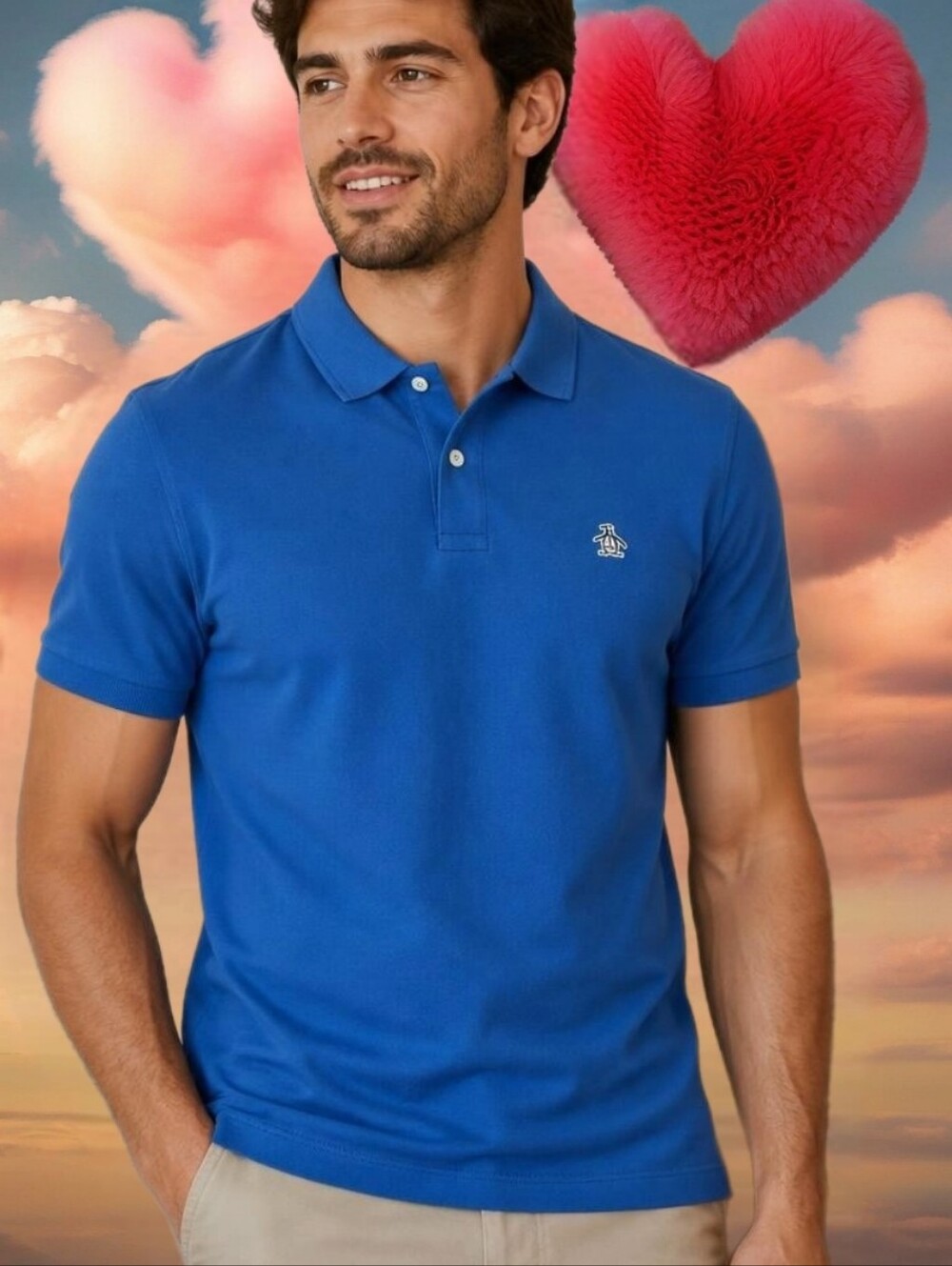 New Penguin polo Daphne shirt Men size Medium